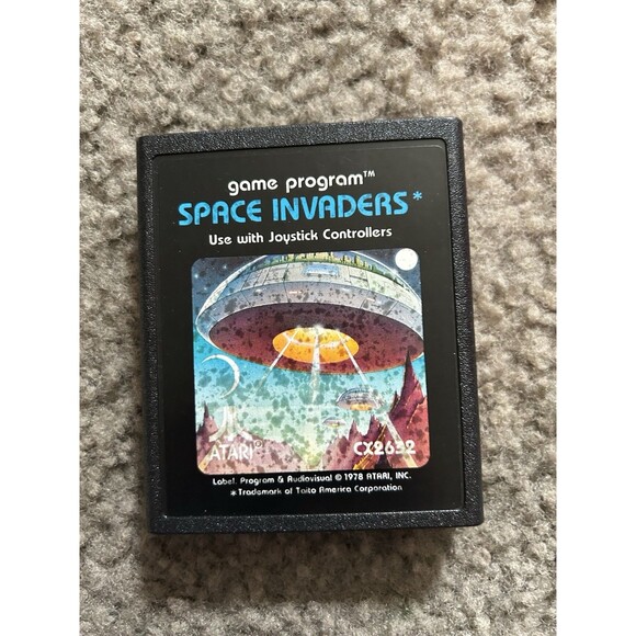 Space Invaders (ATARI 2600) TESTED WORKS - Picture 1 of 4